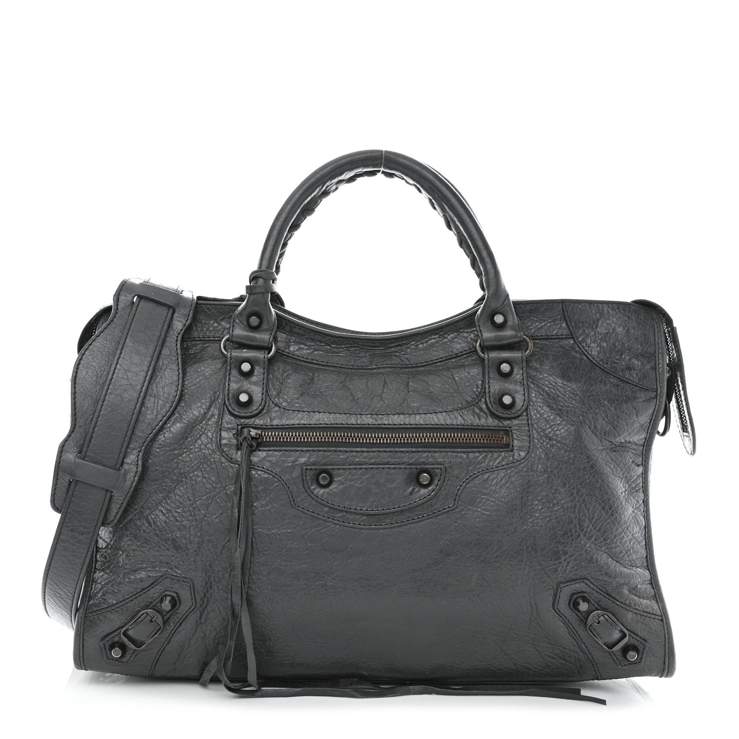 Balenciaga Agneau Classic Hardware City Gris Fossile 3 of 11