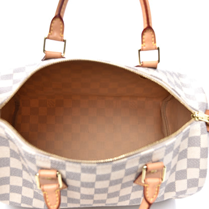 Louis Vuitton Damier Azur Speedy 30 4 of 10