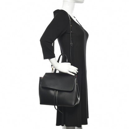 Mansur Gavriel Calfskin Mini Lady Bag Black Flamma 2 of 12