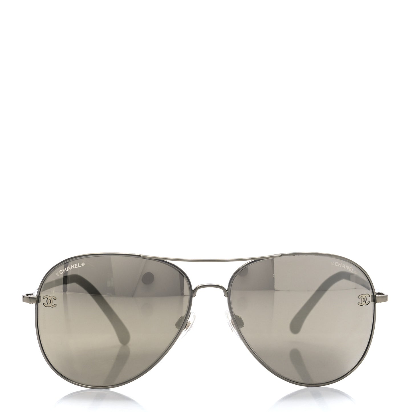 Aviator CC Sunglasses 4189-T-Q Silver