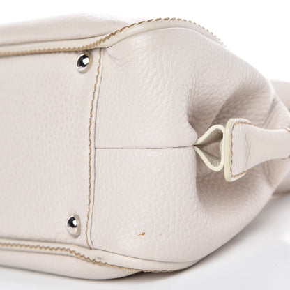 Chanel Calfskin Small Tassel Bowler White 12 of 16