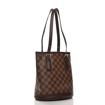 Louis Vuitton Damier Ebene Marais Bucket 23 3 of 11