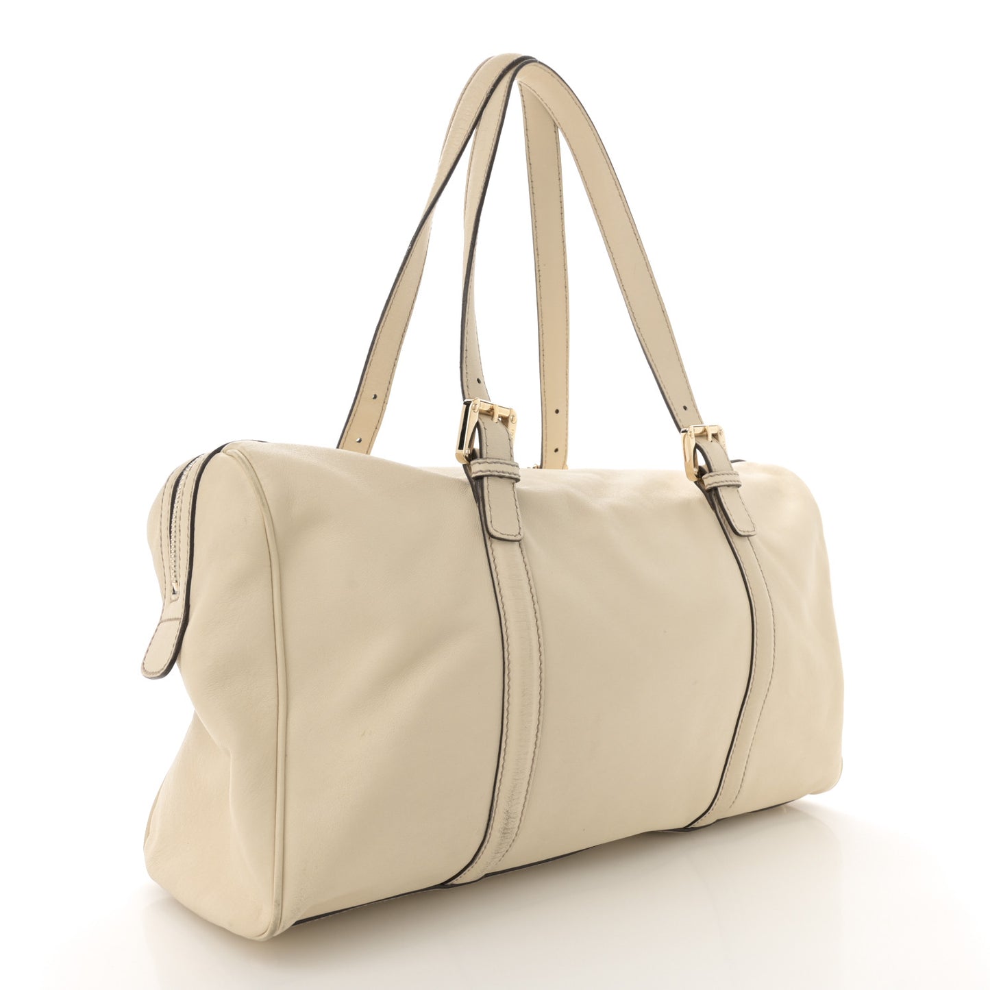 Calfskin Medium Britt Boston Ivory