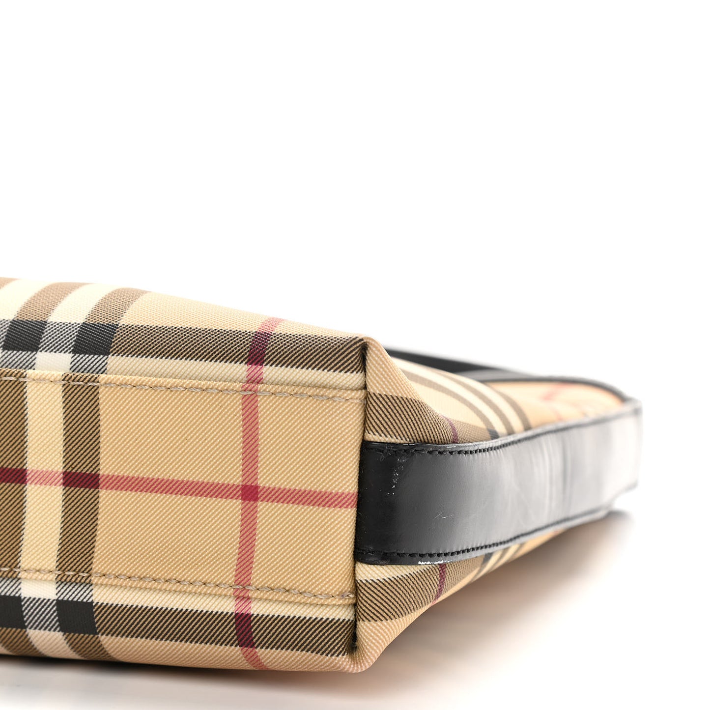 Vintage Check Shoulder Bag Black