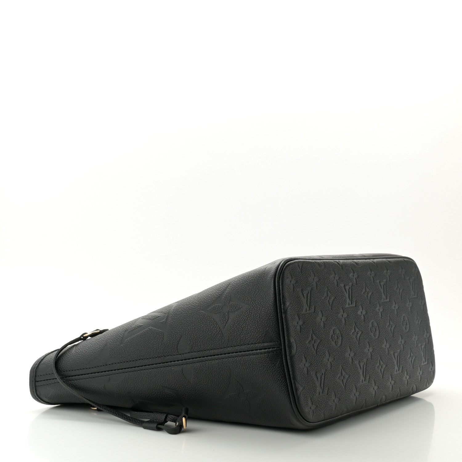 Louis Vuitton Empreinte Monogram Giant Neverfull MM Black 5 of 10