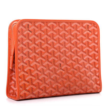 Goyard Goyardine Jouvence Toiletry Pouch Orange 3 of 7