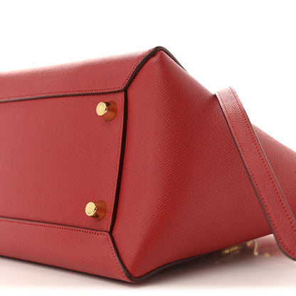 Celine Grained Calfskin Mini Belt Bag Coquelicot 10 of 14