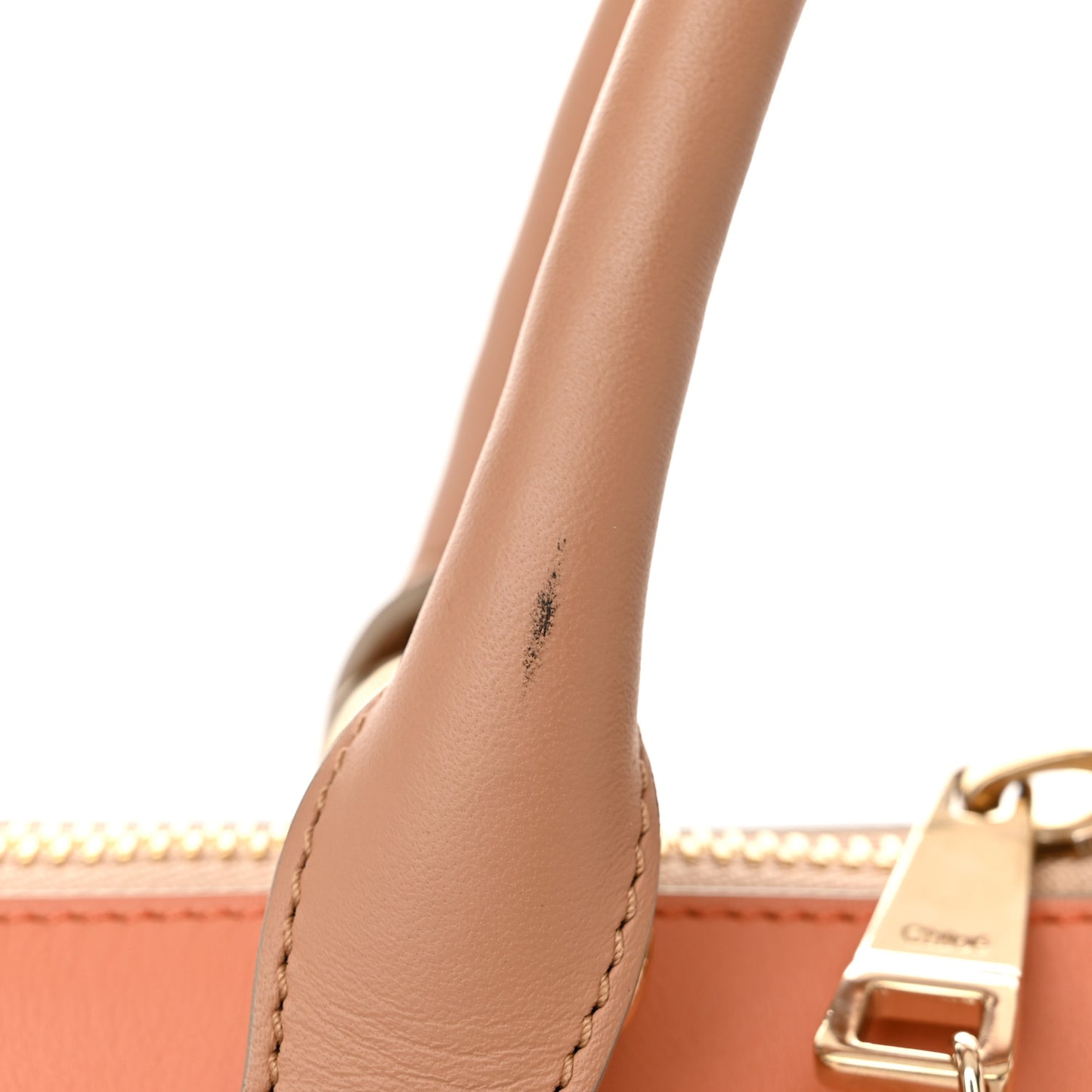Smooth Calfskin Large Baylee Tote Beige Pink