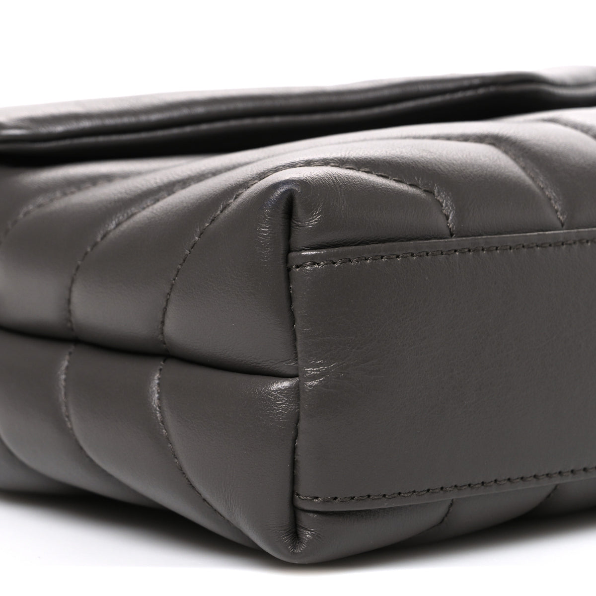 Calfskin Y Quilted Monogram Toy Loulou Crossbody Bag Earth