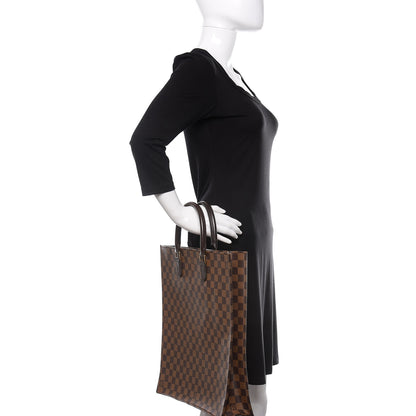 Louis Vuitton Damier Ebene Sac Plat 3 of 12