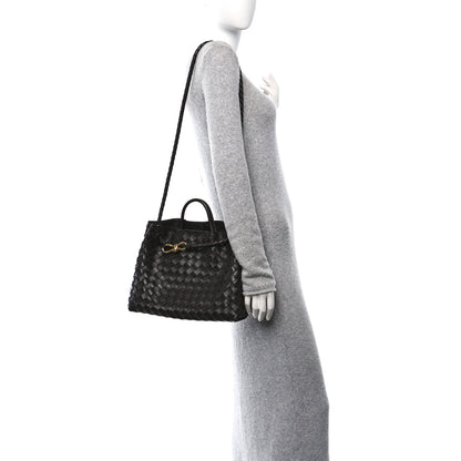 Bottega Veneta Nappa Intrecciato Medium Andiamo Shoulder Bag Fondant 2 of 10
