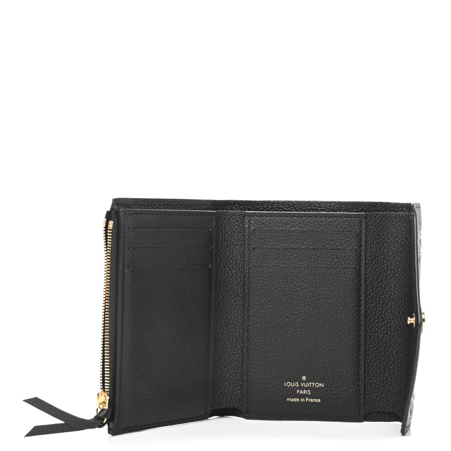 Louis Vuitton Empreinte Victorine Wallet Black 5 of 7