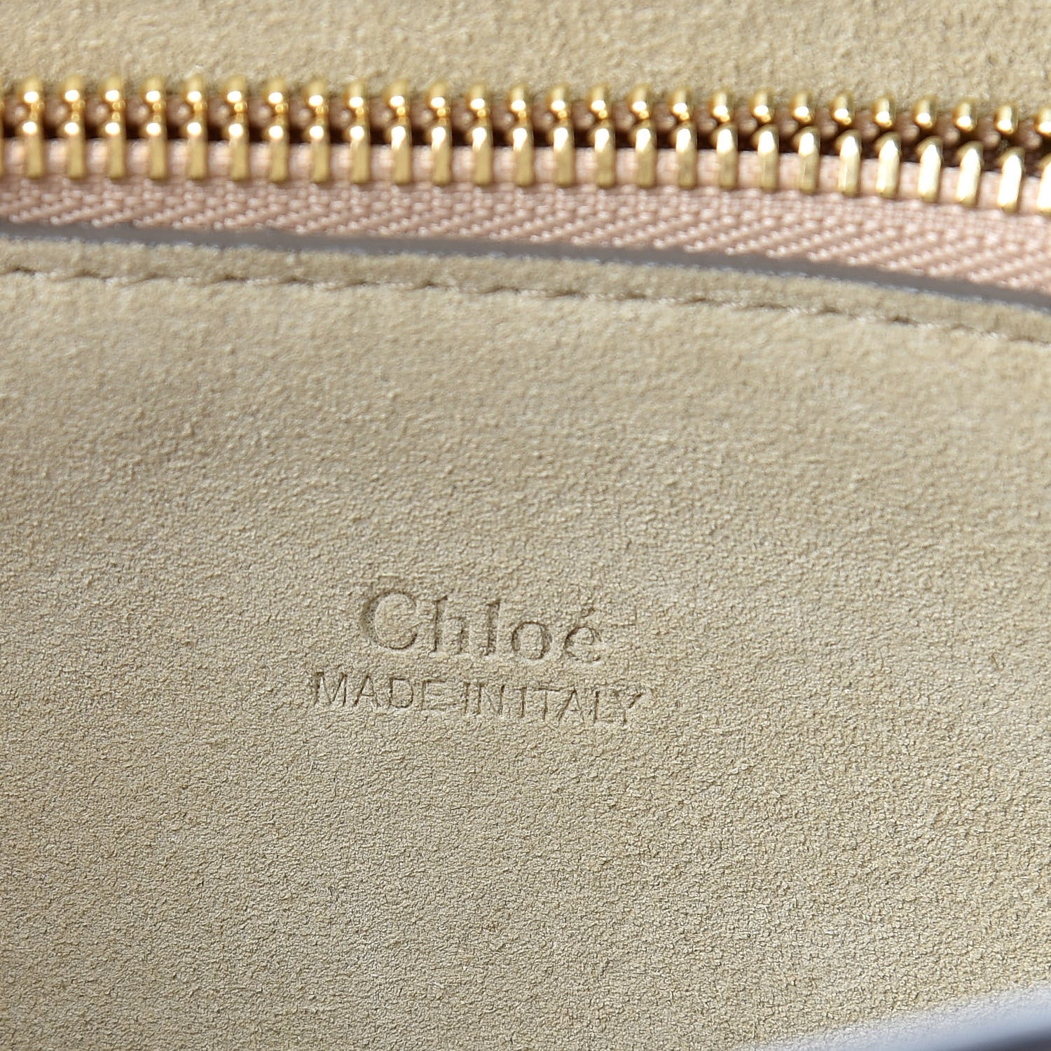 Chloe Suede Calfskin Medium Faye Shoulder Bag Tobacco 6 of 12