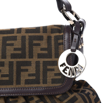 Fendi Zucca Medium Chef Shoulder Bag Tobacco 11 of 12