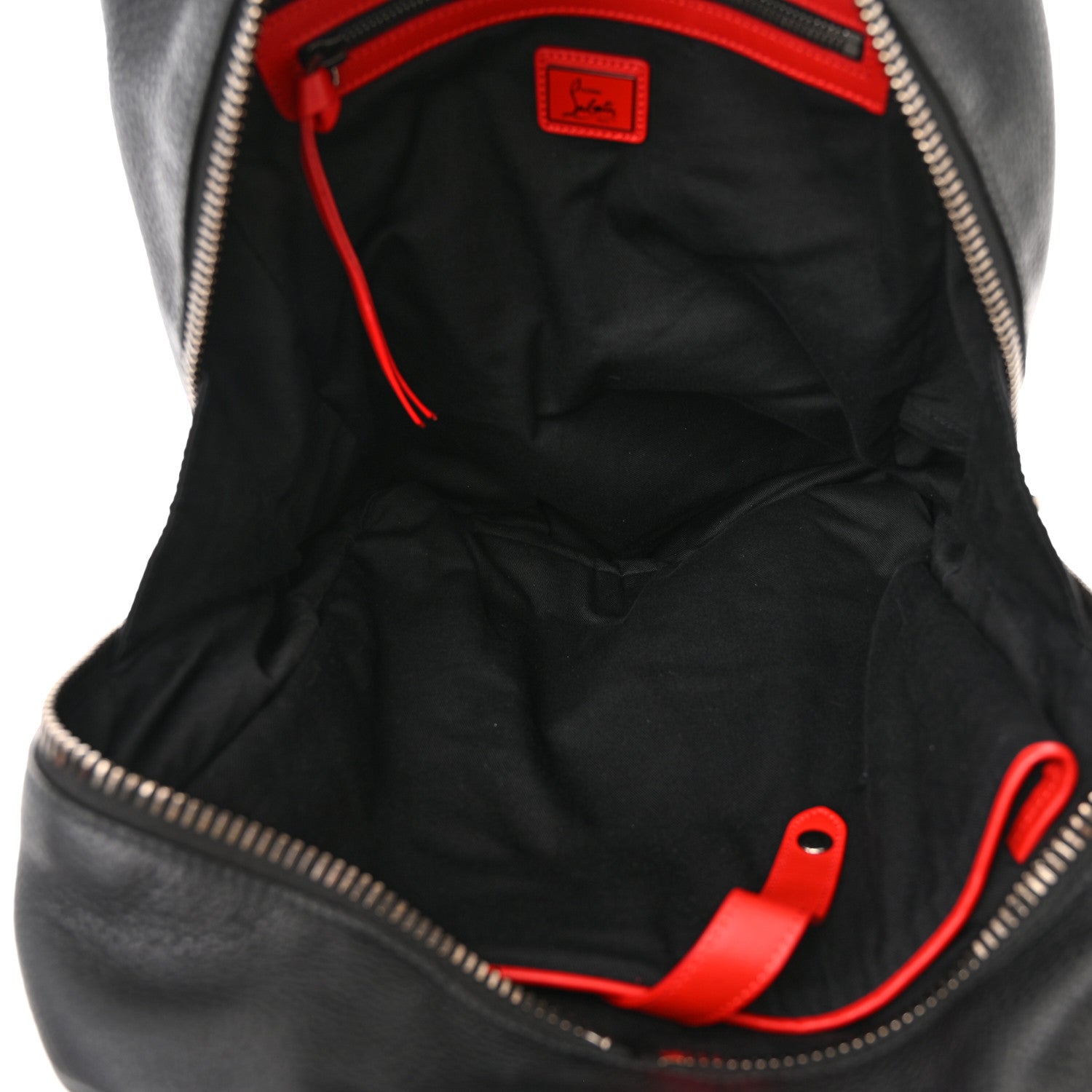 Christian Louboutin Calfskin Backpack Black 5 of 9