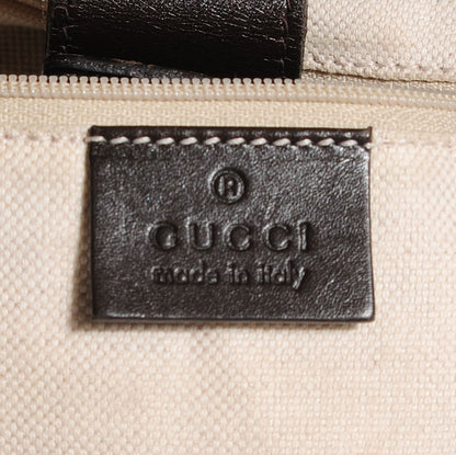 Gucci Monogram Medium Sukey Tote Dark Brown 6 of 7