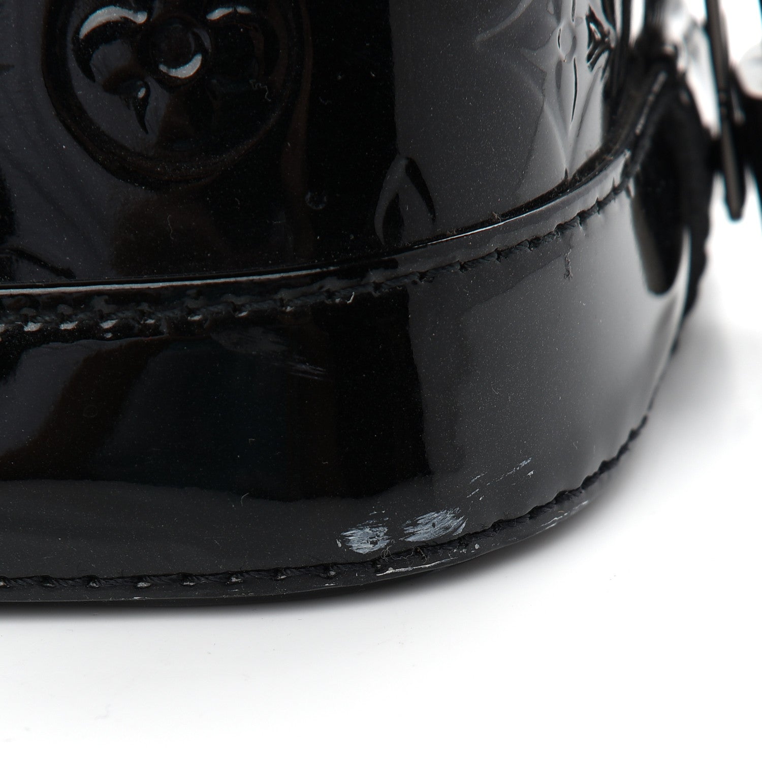 Louis Vuitton Vernis Alma PM Noir Magnetique 9 of 9