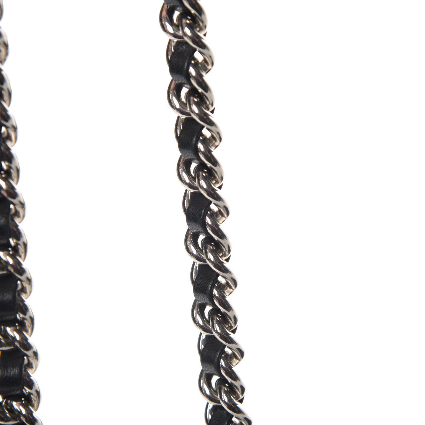 Washed Lambskin Quilted Mini Chain Around Flap Black