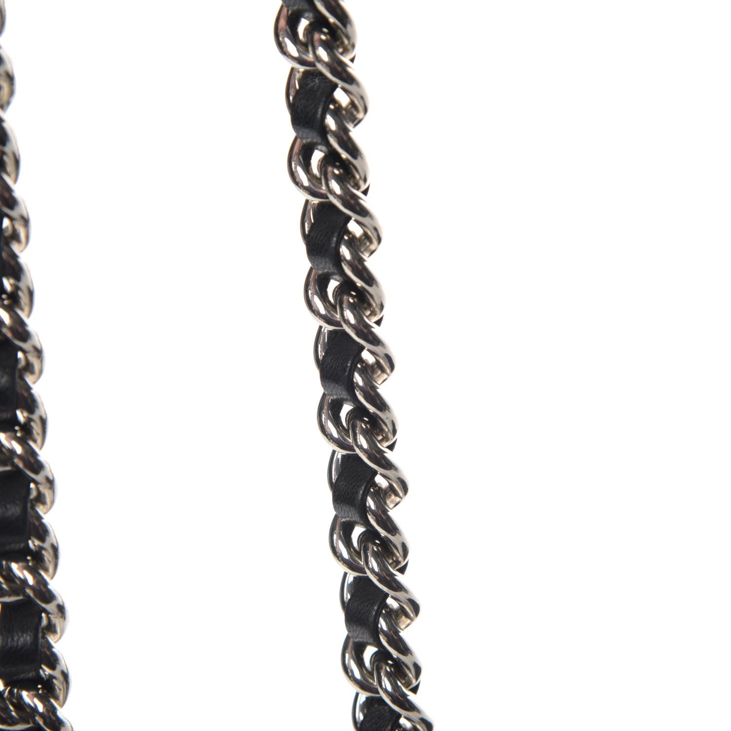 Chanel Washed Lambskin Quilted Mini Chain Around Flap Black 12 of 14