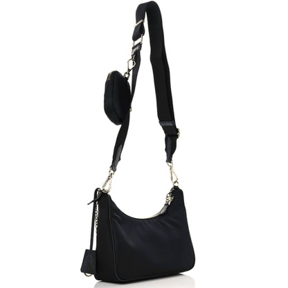 Prada Nylon Re-Edition 2005 Shoulder Bag Black 3 of 9
