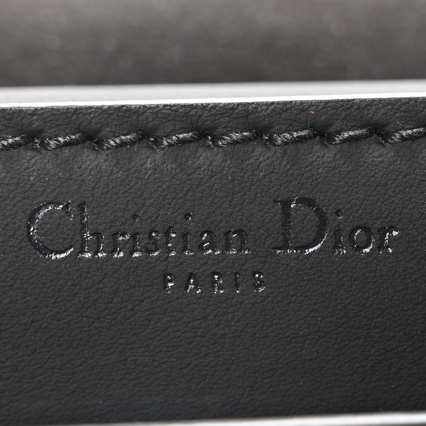 Ultra Matte Calfskin J'Adior Chain Flap Bag Black