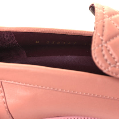 Chanel Lambskin Quilted CC Turnlock Loafers 38.5 Dark Pink 8 of 9