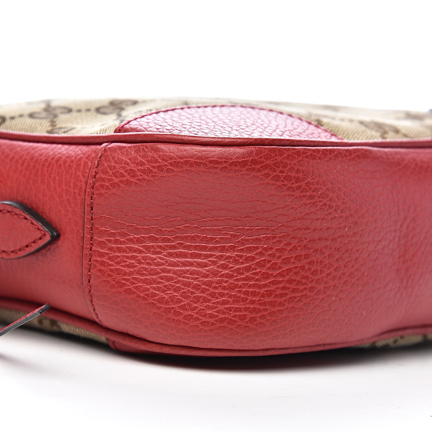Monogram Mini Bree Messenger Bag Red