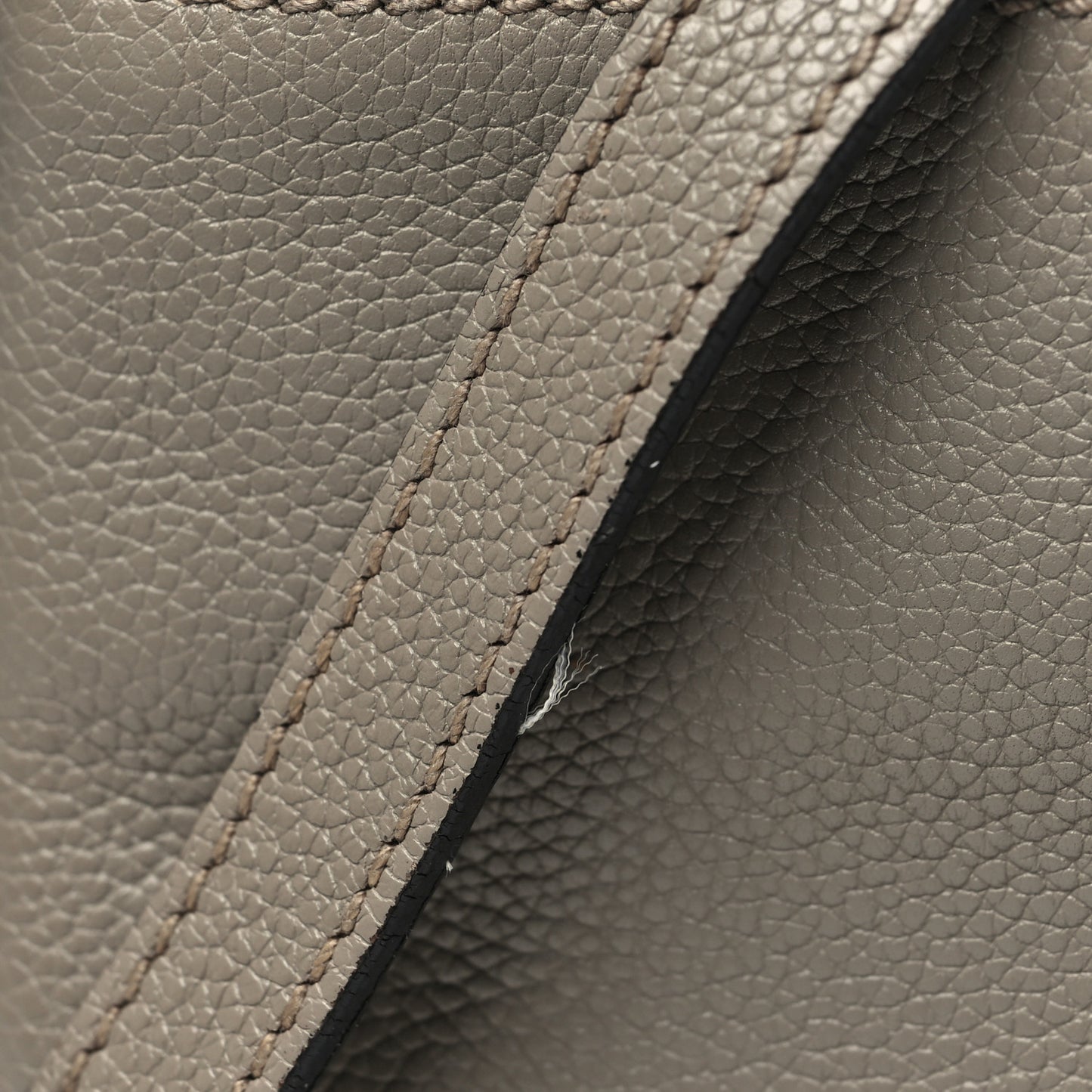 Vitello Phenix Double Zip Crossbody Bag Argilla