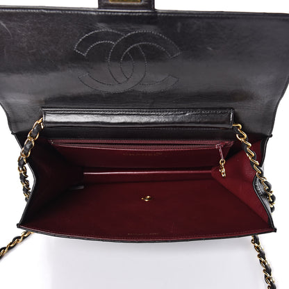 Chanel Lambskin Quilted Medium Single Flap Black 5 of 13