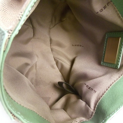 Fendi Canvas Leather Studded Hand Bag 6 of 12