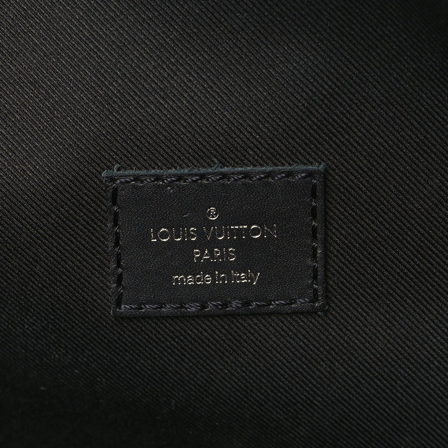 Epi Damier Graphite Bumbag Black