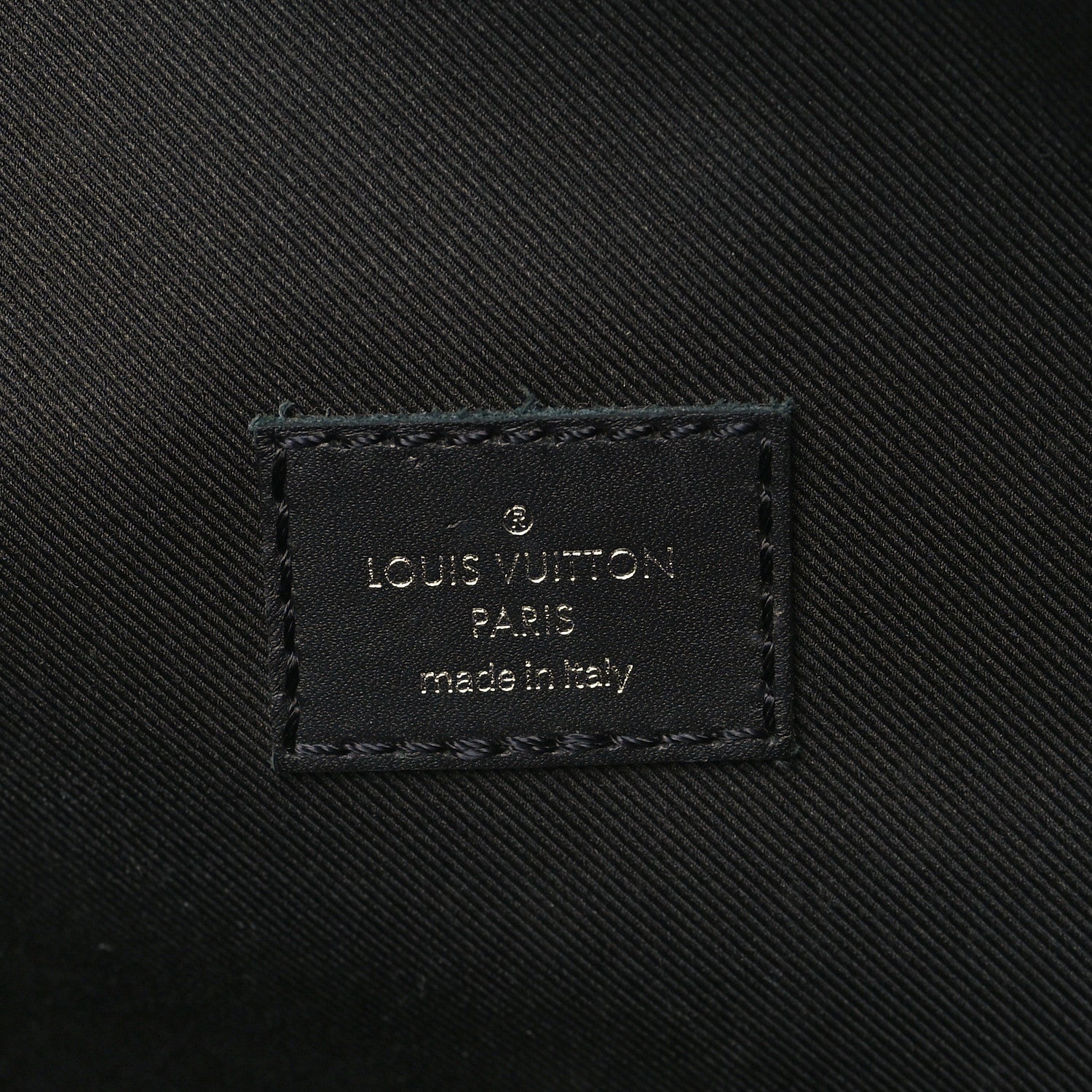 Louis Vuitton Epi Damier Graphite Bumbag Black 5 of 7