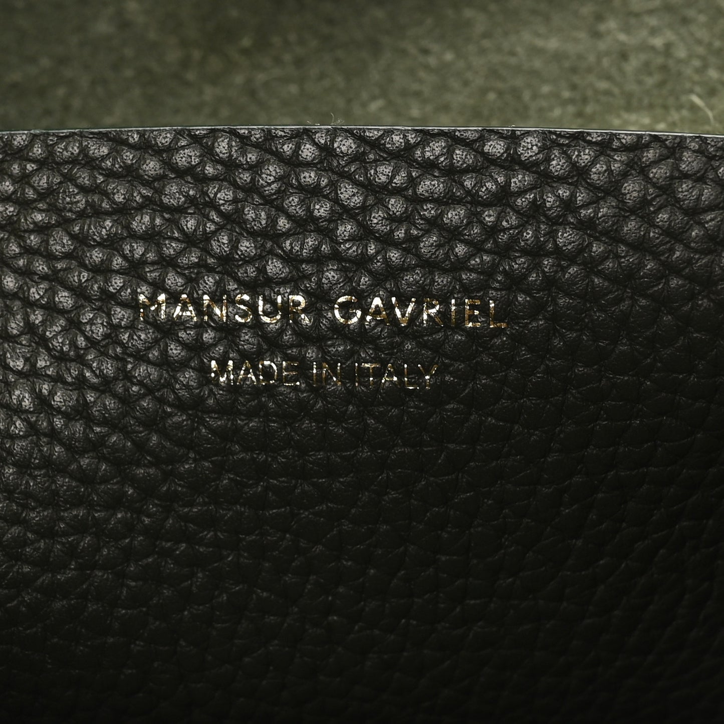 Pebbled Calfskin Everyday Cabas Seaweed