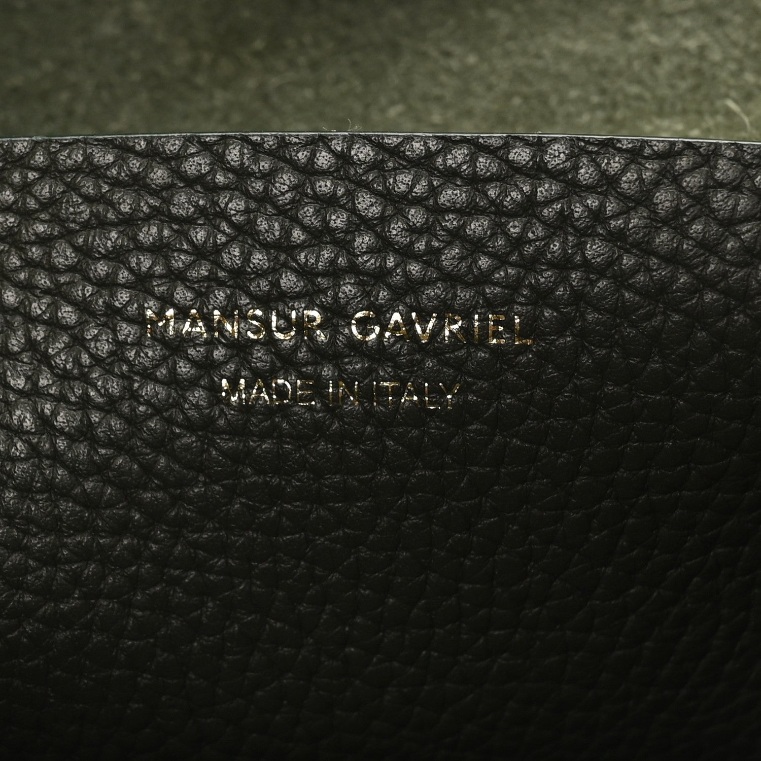 Mansur Gavriel Pebbled Calfskin Everyday Cabas Seaweed 6 of 9