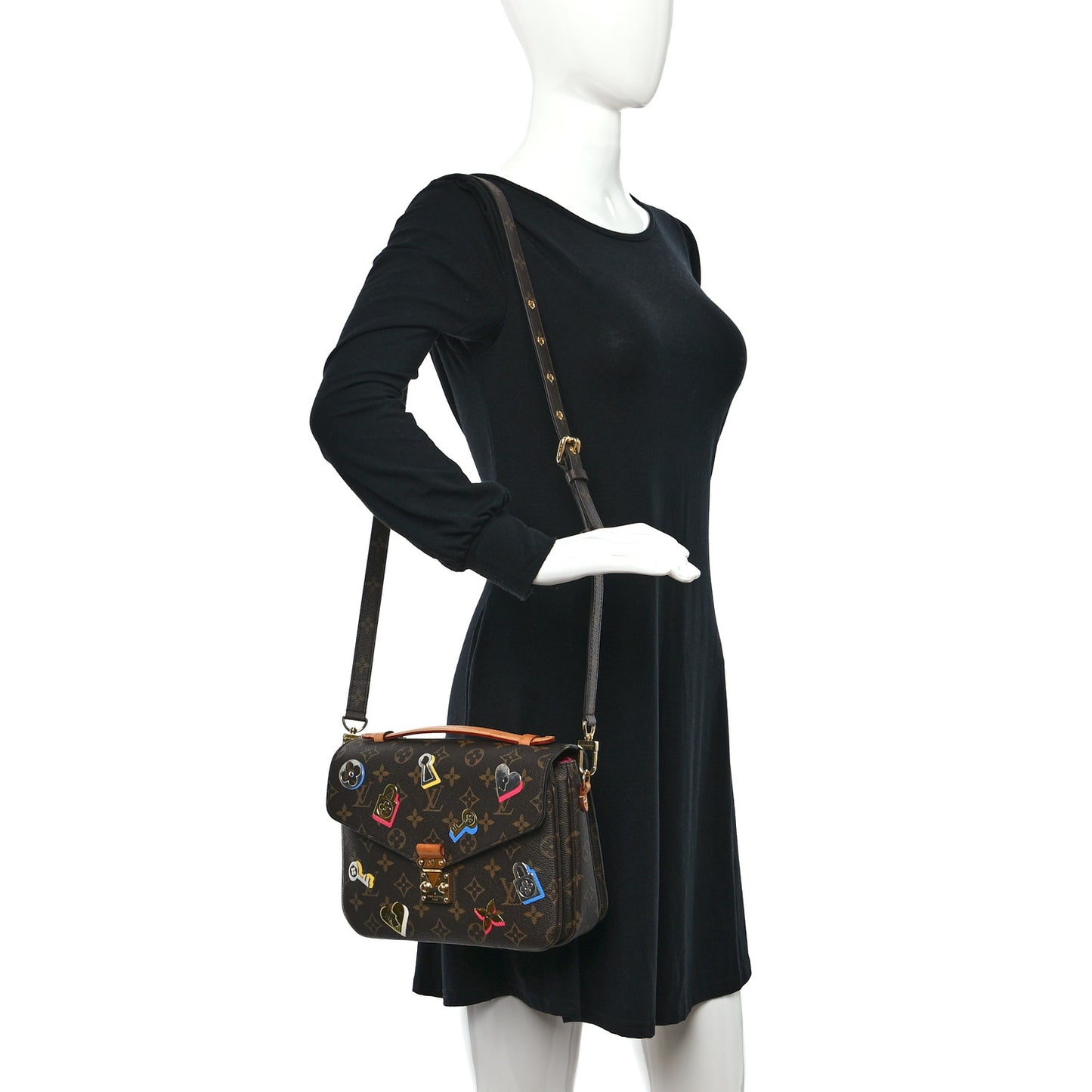 Monogram Love Lock Pochette Metis