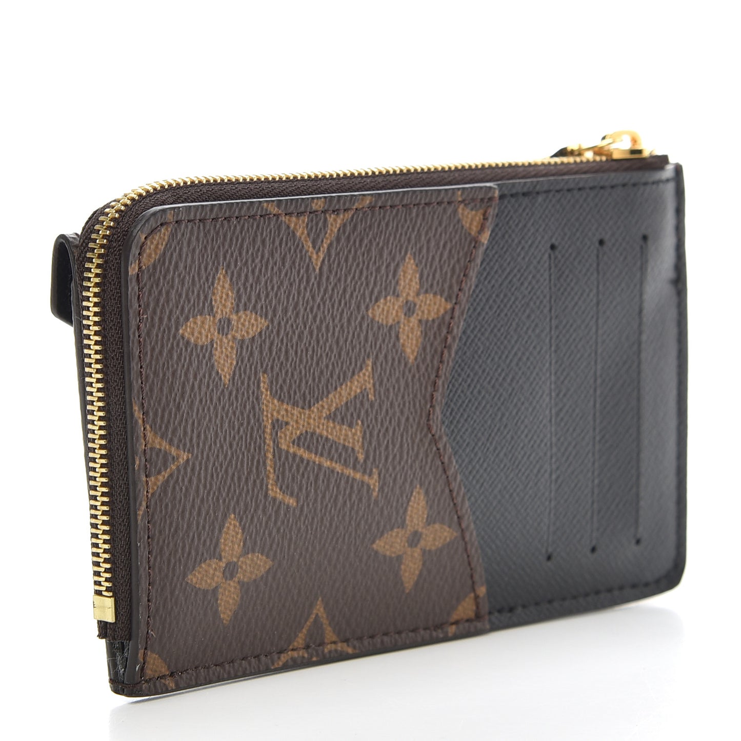 Monogram Recto Verso Card Holder Black