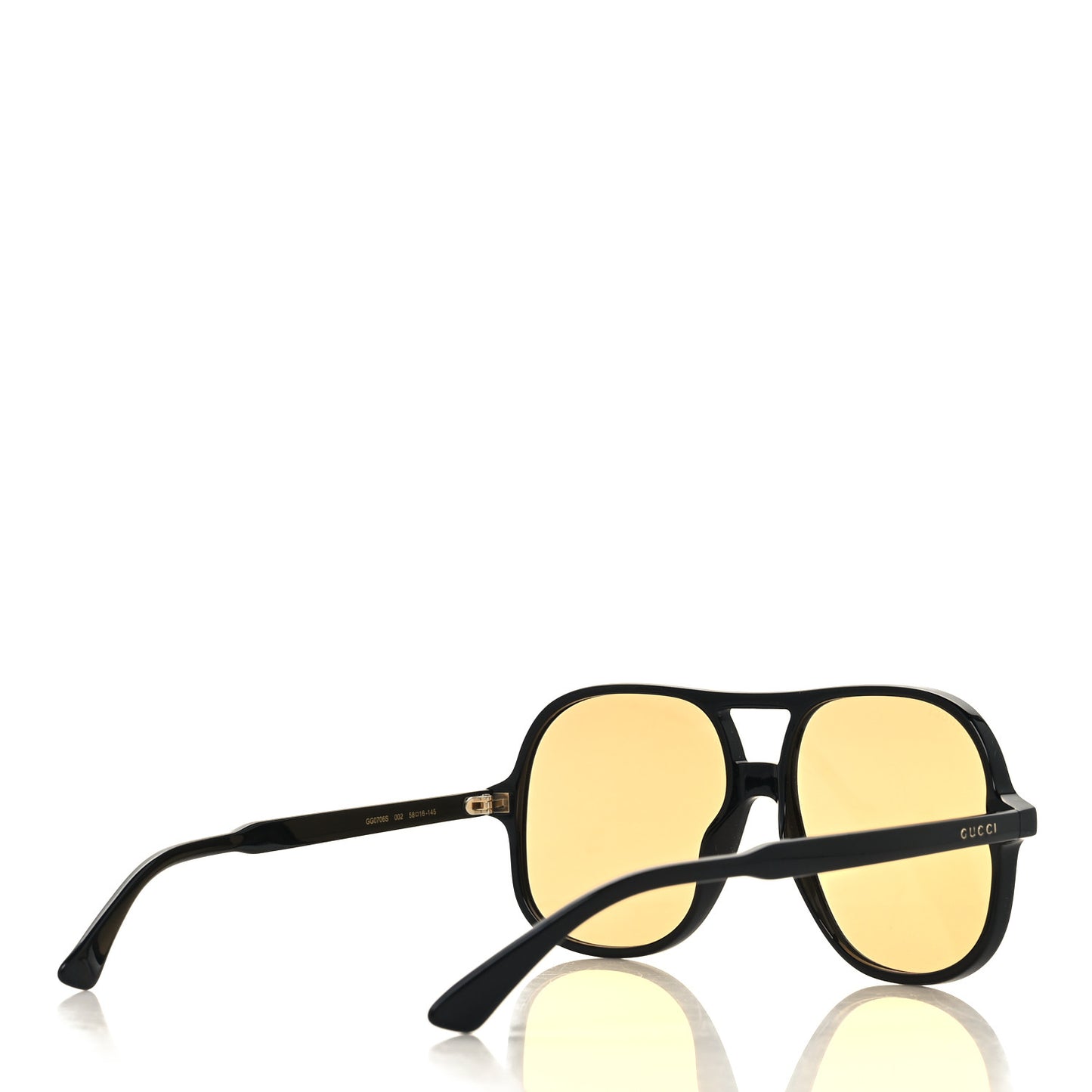 Aviator Sunglasses GG0706S Black