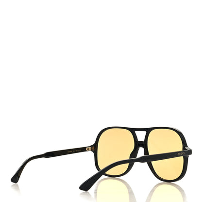 Gucci Aviator Sunglasses GG0706S Black 4 of 8