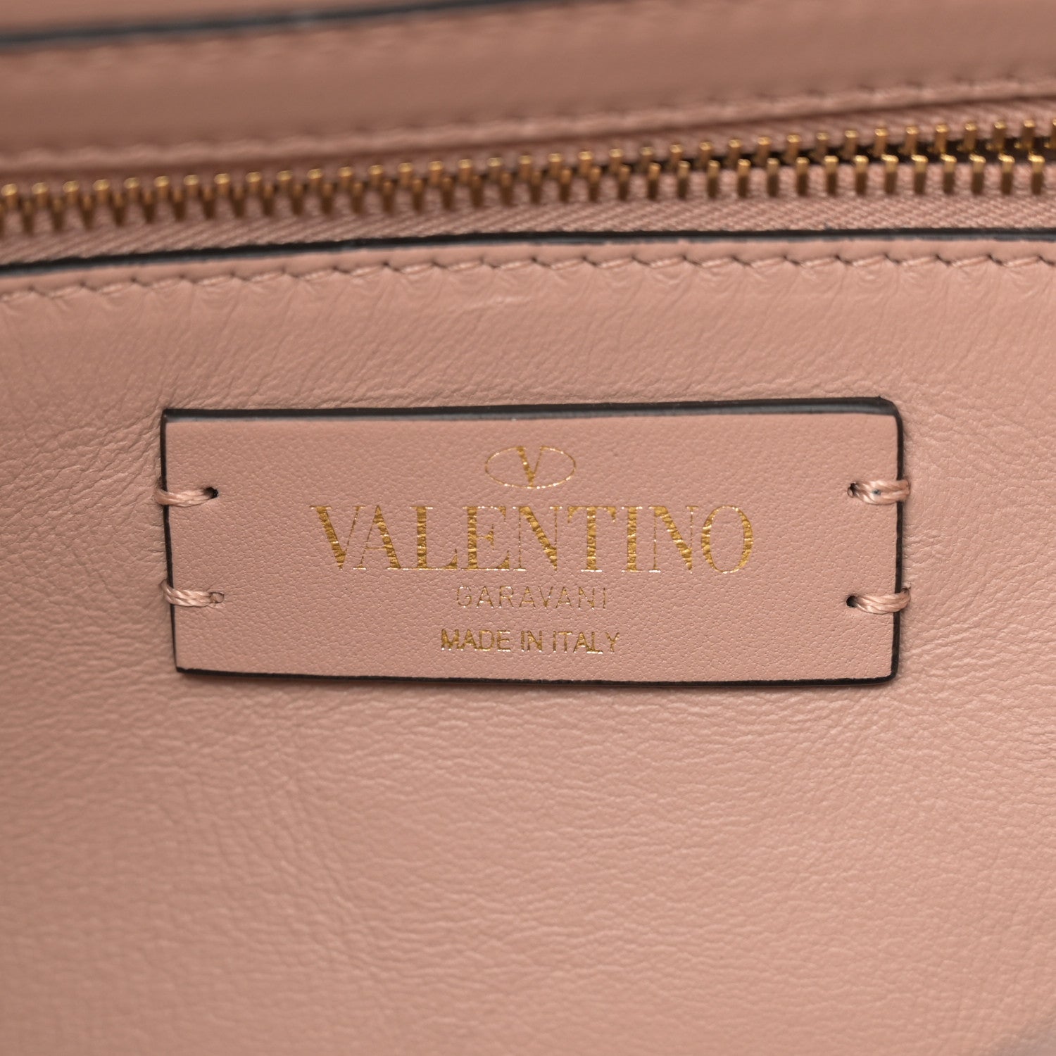 Valentino Garavani Nappa Large Roman Stud Shoulder Bag Rose Cannelle 6 of 9