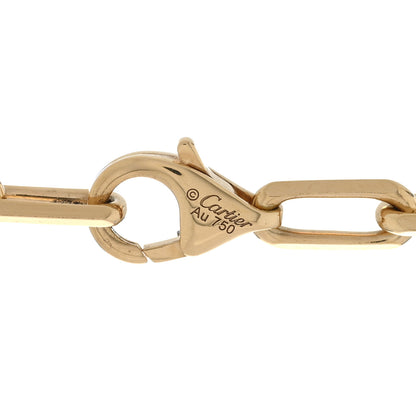 Cartier 18K Yellow Gold SM Santos De Cartier Link Necklace 4 of 5