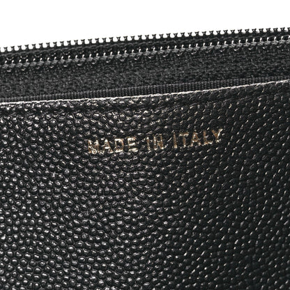 Chanel Caviar Quilted Vintage Mademoiselle Wallet On Chain WOC Black 7 of 12