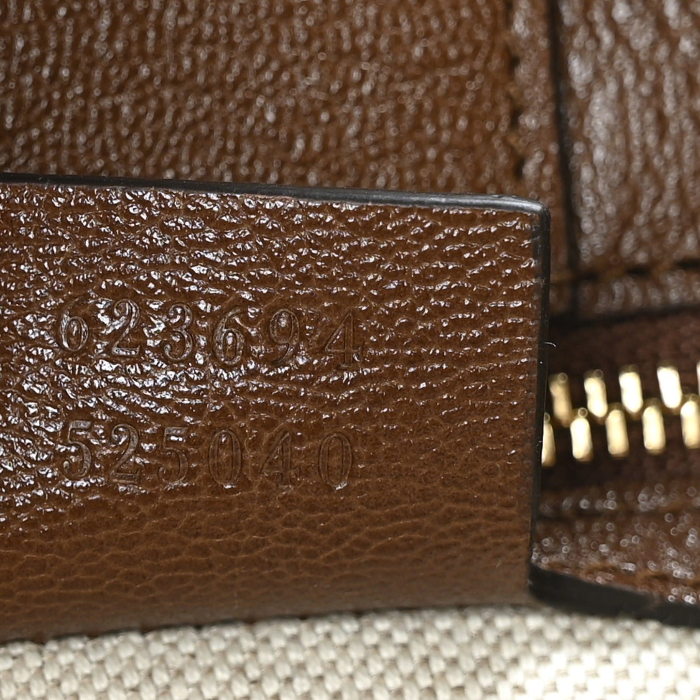 Monogram Horsebit 1955 Tote Bag Beige Brown Sugar
