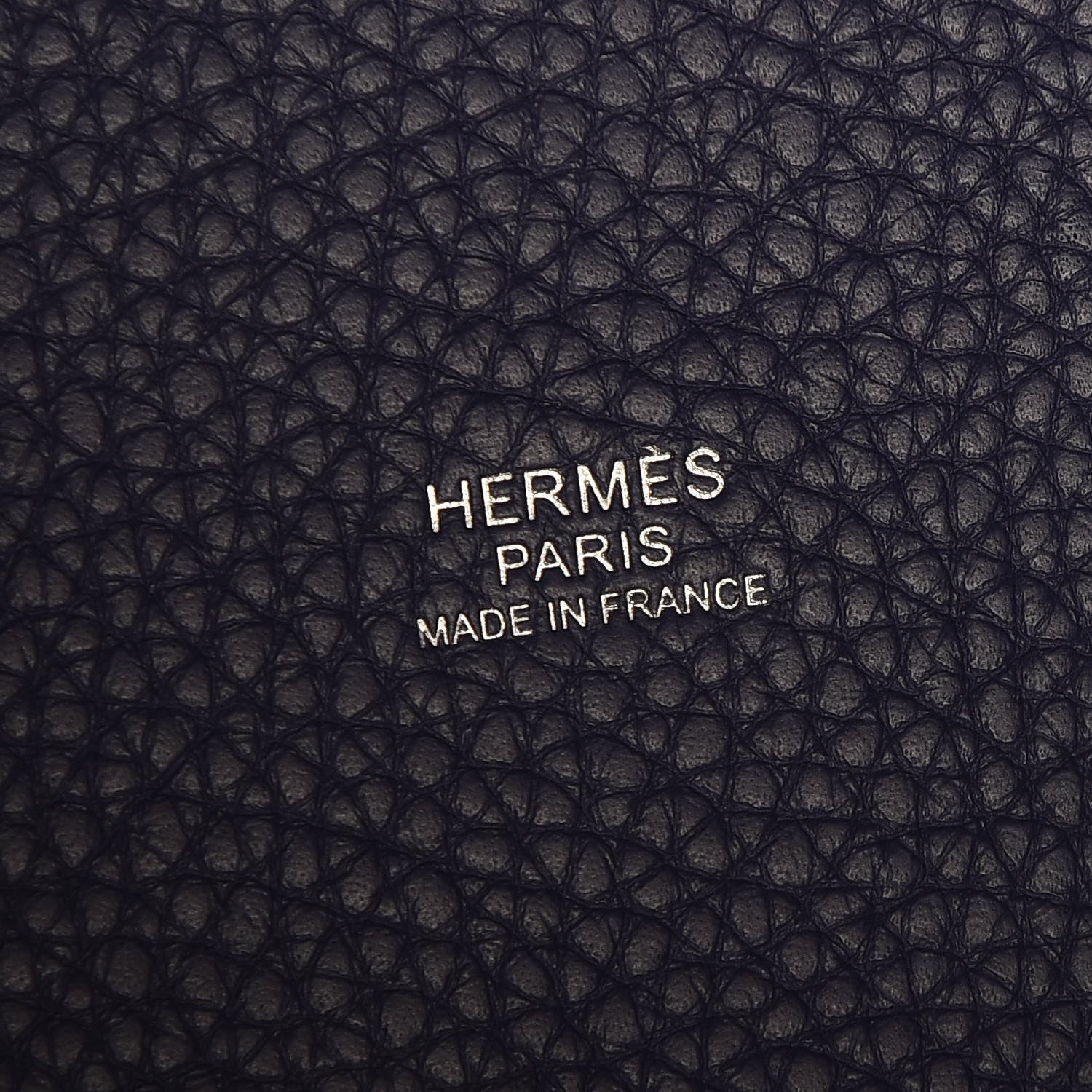 Hermes Taurillon Clemence Picotin Lock 18 PM Bleu Encre 6 of 10