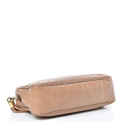 Gucci Soft Patent Small Soho Bowler Dark Cipria 3 of 20