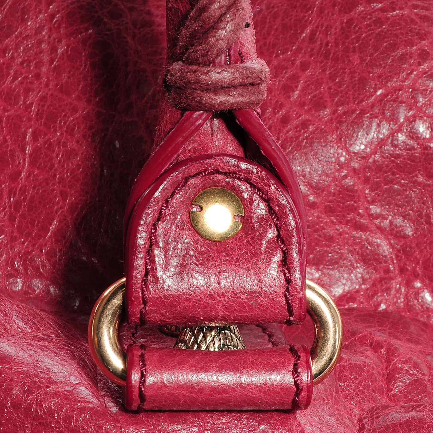 Agneau Giant 12 Rose Gold Hardware City Cassis
