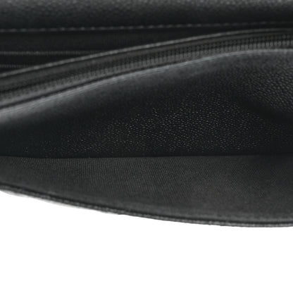 Chanel Caviar Quilted Tiny CC Wallet On Chain WOC Black 7 of 13