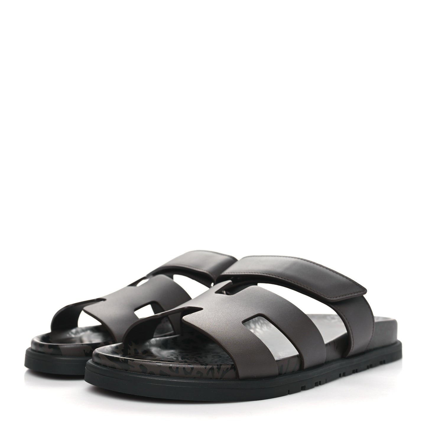 Calfskin Chypre Sandals 39 Ecorce