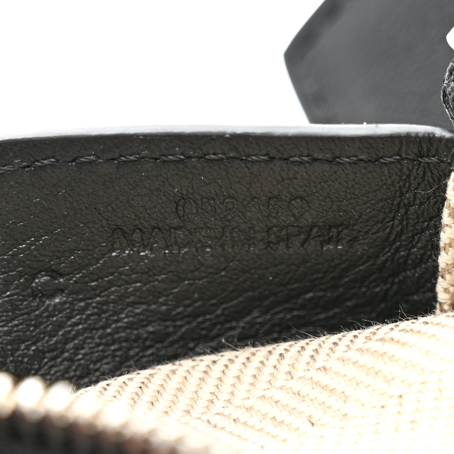 Loewe Calfskin Small Puzzle Edge Bag Black 7 of 12