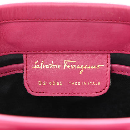 Salvatore Ferragamo Smooth Calfskin Vara Bow Crossbody Pink 14 of 17