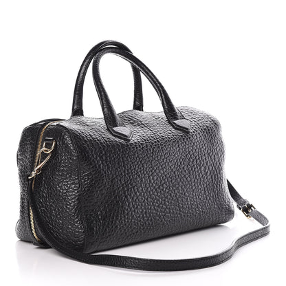Burberry Heritage Grain Medium Alchester Bowling Bag Black 3 of 9